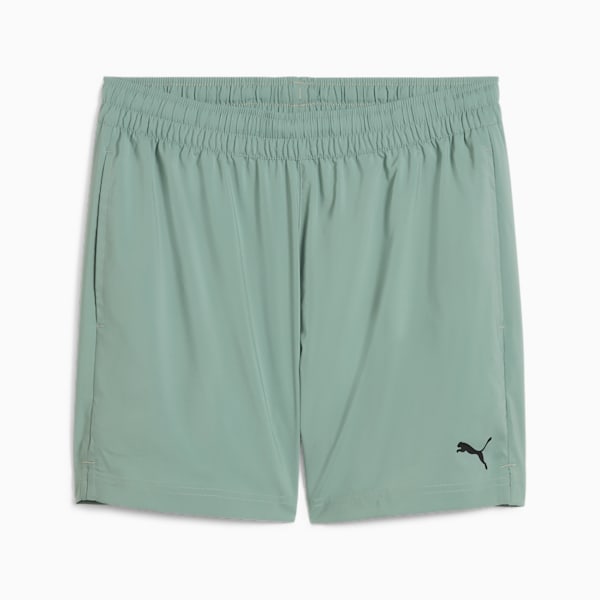 Train All Day Men's 5" Woven Training Shorts, Green Moon, extralarge-IND